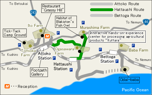 Hattaushi Route Map
